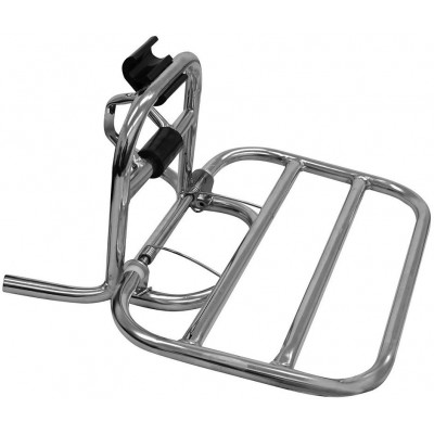 Přední nosič k elektrickému motocyklu RACCEWAY CENTURY, chromový