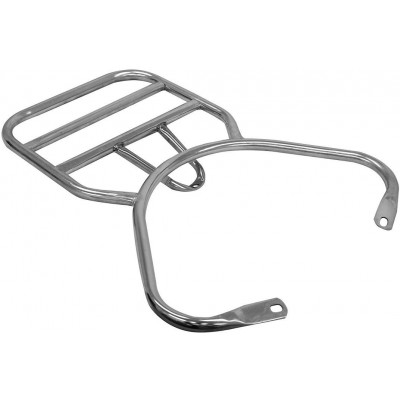 Zadní nosič k elektrickému motocyklu RACCEWAY CENTURY, chromový