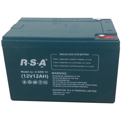 Bateriový článek PB-12V, 12Ah, k elektroskútru RACCEWAY®