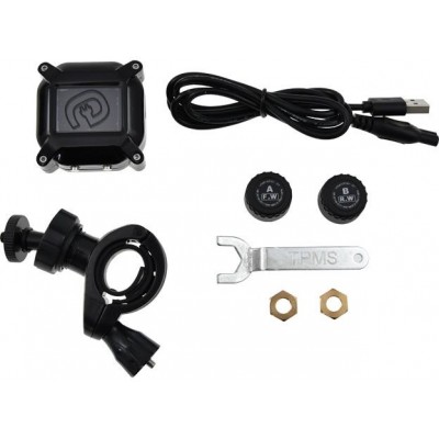 Měřič tlaku v pneumatikách s displejem RACCEWAY®