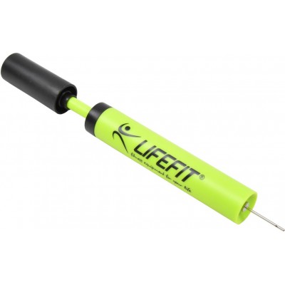 Pumpička na míče s kovovou jehlou, zelená