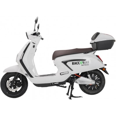 Elektroskútr RACCEWAY® FREE, bílý