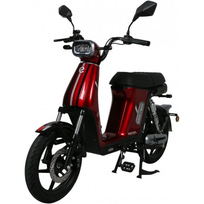 Elektroskútr RACCEWAY® E-BABETA® II, vínová, bez baterie