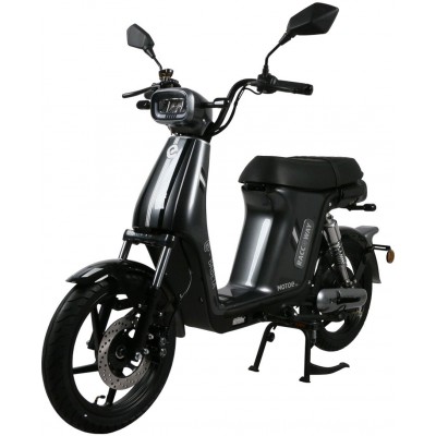 Elektroskútr RACCEWAY® E-BABETA® II, šedo-černá, bez baterie